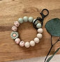 BEADED KEYCHAIN WRISTLET
